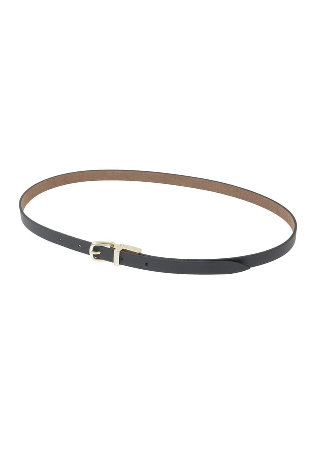 ＜LEFIJE (レフィエ)＞&ldquo;RVC Alaska&rdquo;ベルト（ブラック&times;スエードブラウン） 詳細画像 Beige 1