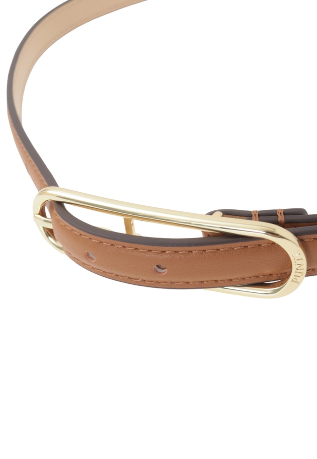 【WEB限定】＜PUNTI（プンティ）＞&ldquo;OVAL&rdquo;ベルト 詳細画像 Brown 13