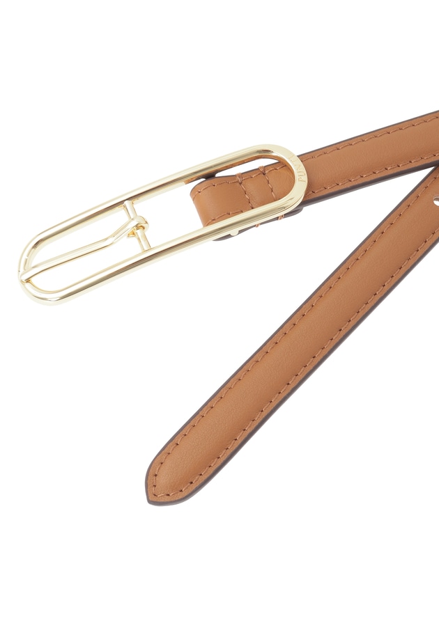 【WEB限定】＜PUNTI（プンティ）＞&ldquo;OVAL&rdquo;ベルト 詳細画像 Brown 15