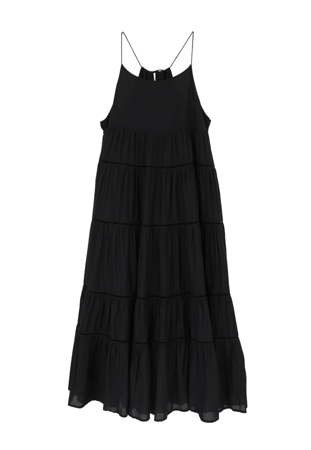 【WEB限定】＜normment（ノーメント）＞ティアードドレス 詳細画像 Black 11