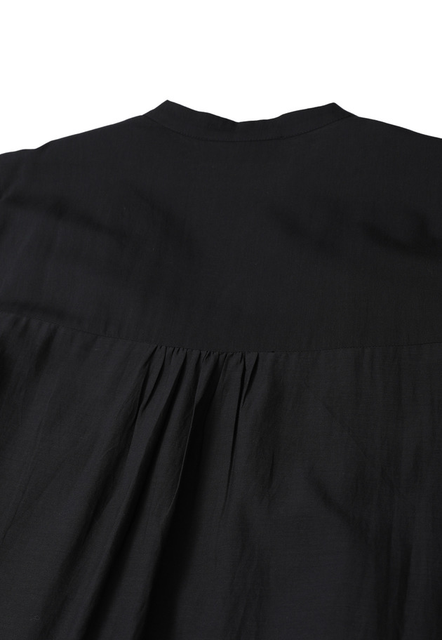 【WEB限定】＜normment（ノーメント）＞ギャザースリーブドレス 詳細画像 Black 12