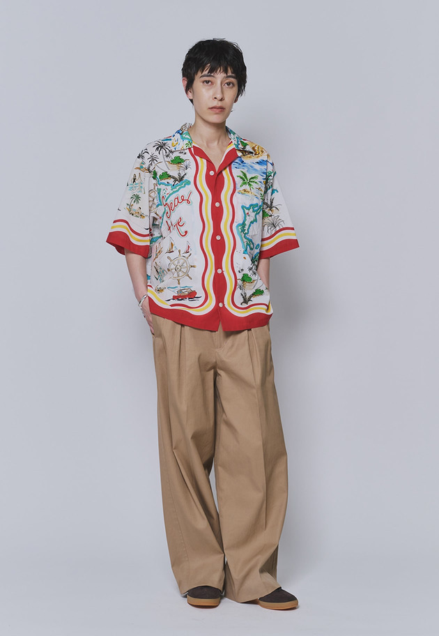 ＜COUTURE D'ADAM（クチュール ド アダム）＞スーベニアシャツ 詳細画像 Red 2