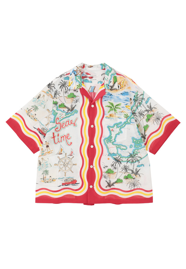 ＜COUTURE D'ADAM（クチュール ド アダム）＞スーベニアシャツ 詳細画像 Red 6