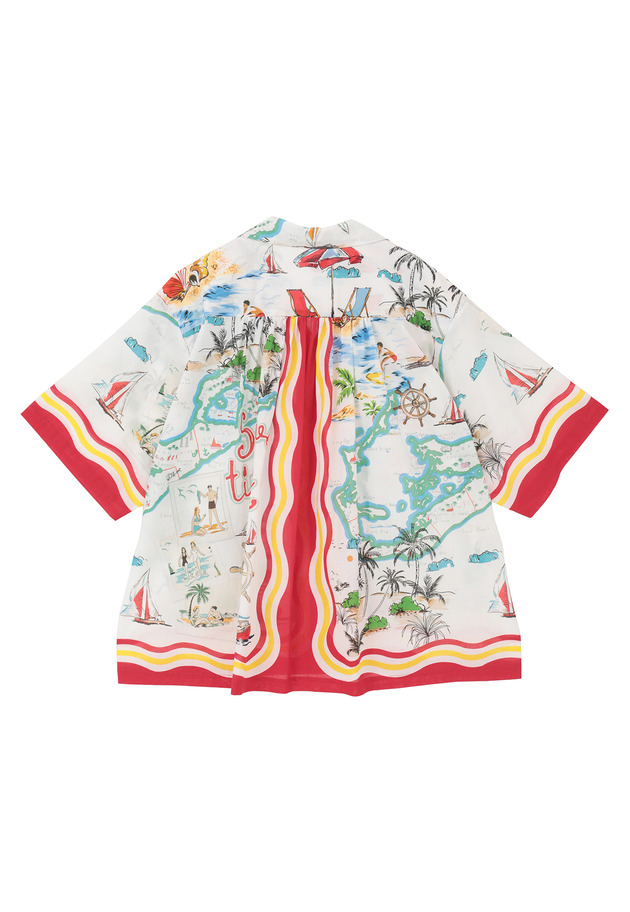 ＜COUTURE D'ADAM（クチュール ド アダム）＞スーベニアシャツ 詳細画像 Red 7