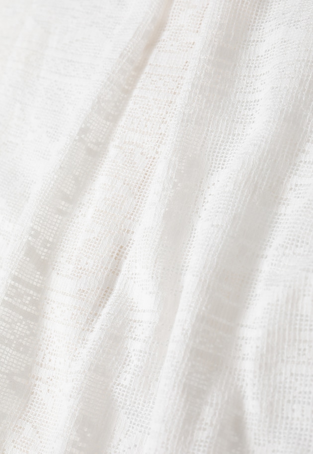 【WEB限定】＜normment（ノーメント）＞コットンレースボタンシャツ 詳細画像 Offwhite 18