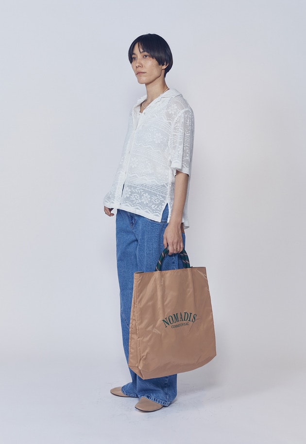 【予約・WEB限定】＜normment（ノーメント）＞コットンレースボタンシャツ 詳細画像 Offwhite 3