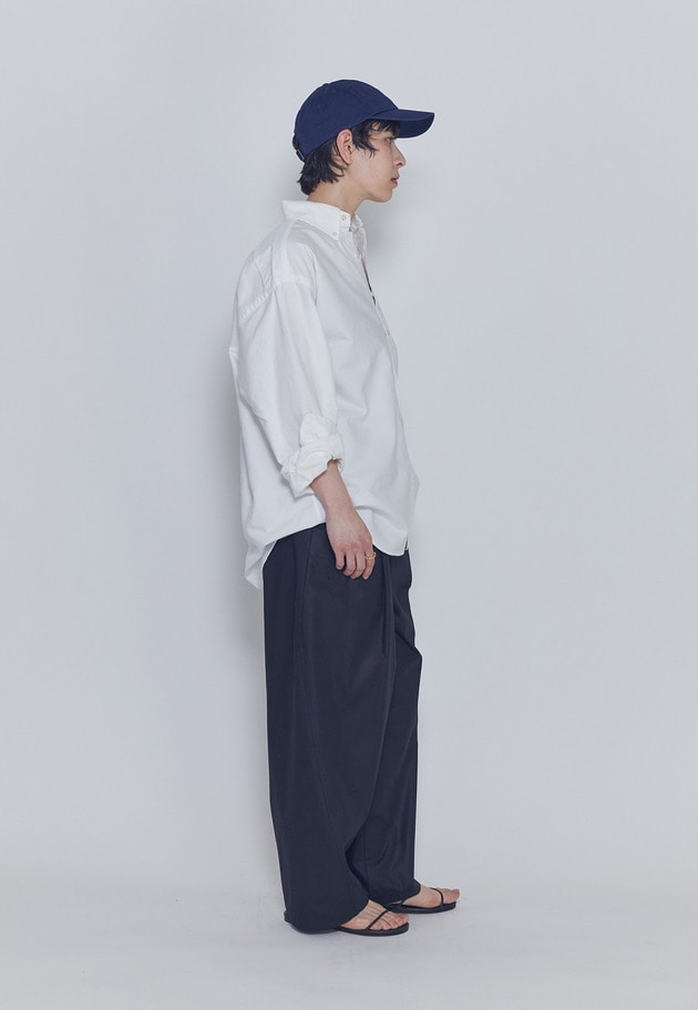 ＜POLO RALPH LAUREN（ポロ ラルフ ローレン）＞ビッグフィットボタンダウンシャツ 詳細画像 White 7