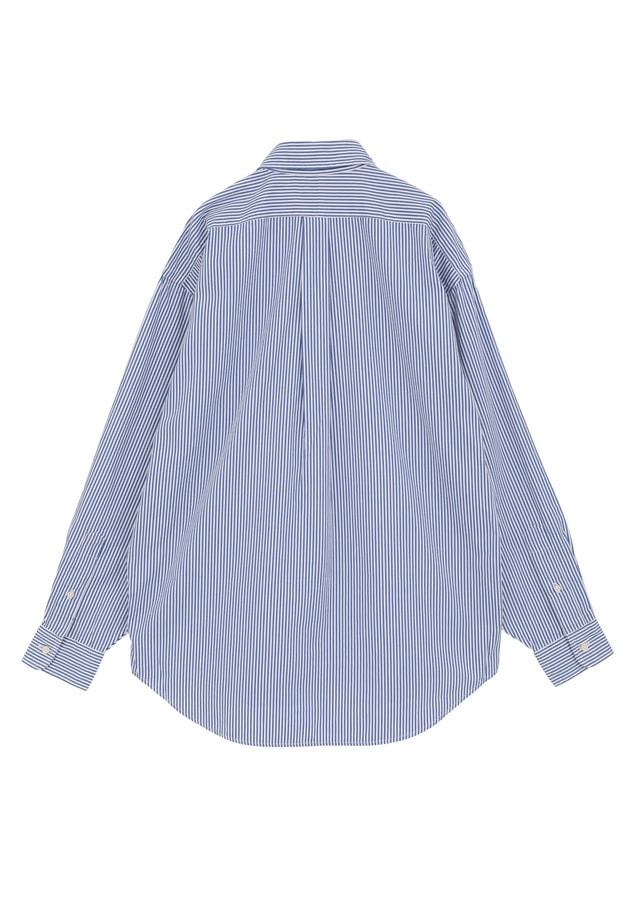 ＜POLO RALPH LAUREN（ポロ ラルフ ローレン）＞ビッグフィットボタンダウンシャツ 詳細画像 Stripe 10