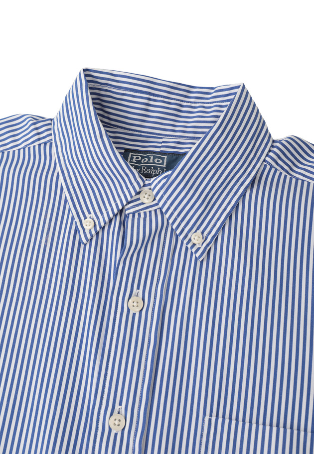 ＜POLO RALPH LAUREN（ポロ ラルフ ローレン）＞ビッグフィットボタンダウンシャツ 詳細画像 Stripe 3