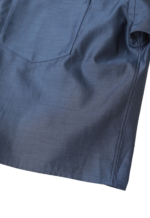 ＜TICCA（ティッカ）＞別注ショートボタンダウンシャツ 詳細画像 Navy 17