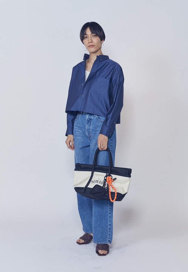 【予約】＜TICCA（ティッカ）＞別注ショートボタンダウンシャツ 詳細画像 Navy 3