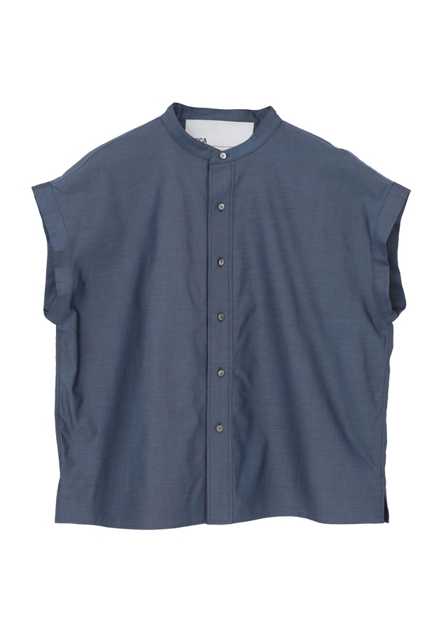 ＜TICCA（ティッカ）＞別注フレンチシャツブラウス 詳細画像 Navy 11