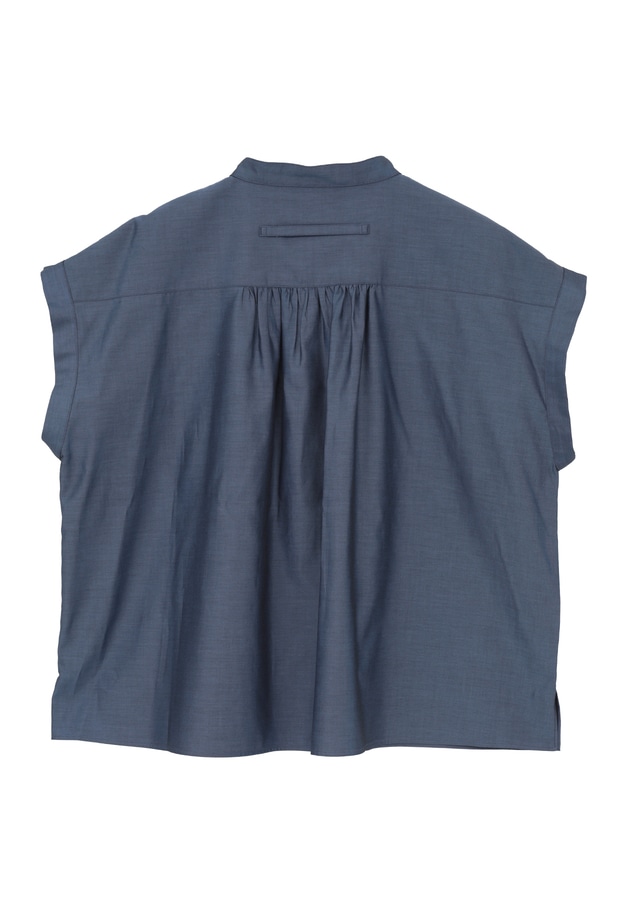 ＜TICCA（ティッカ）＞別注フレンチシャツブラウス 詳細画像 Navy 12