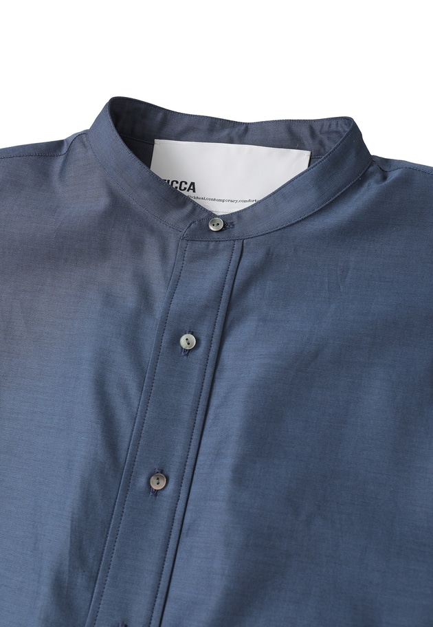 ＜TICCA（ティッカ）＞別注フレンチシャツブラウス 詳細画像 Navy 13