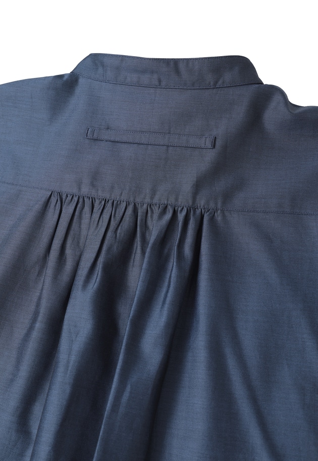 ＜TICCA（ティッカ）＞別注フレンチシャツブラウス 詳細画像 Navy 17