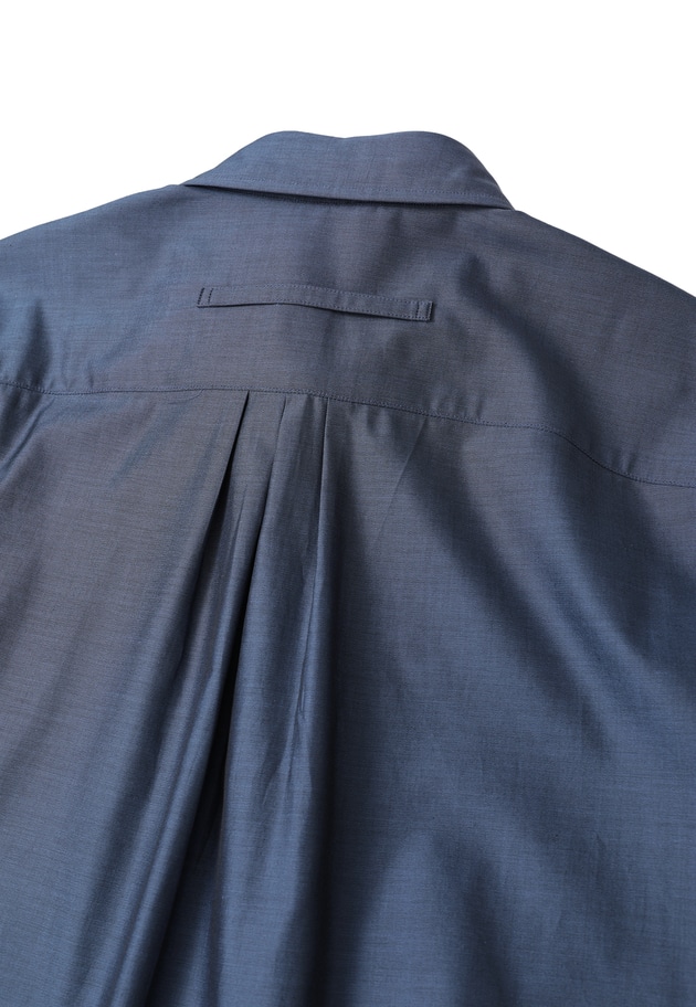 ＜TICCA（ティッカ）＞別注スクエアビッグシャツ 詳細画像 Navy 14