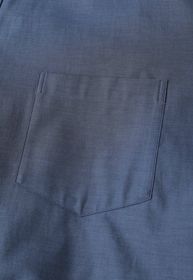 ＜TICCA（ティッカ）＞別注スクエアビッグシャツ 詳細画像 Navy 17