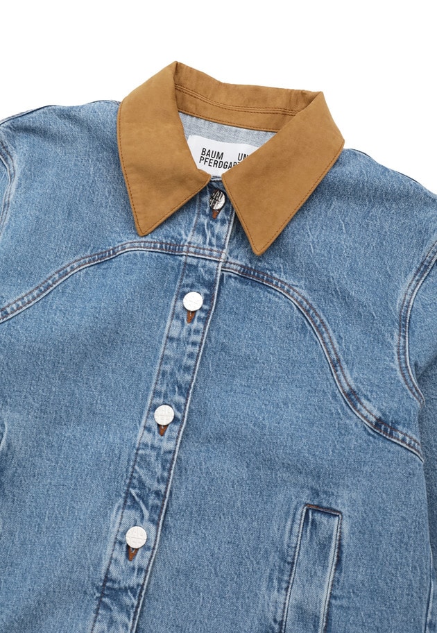 ＜BAUN UND PFERDGARTEN（バウムウンドヘルガーデン）＞デニムジャケット 詳細画像 Blue 11