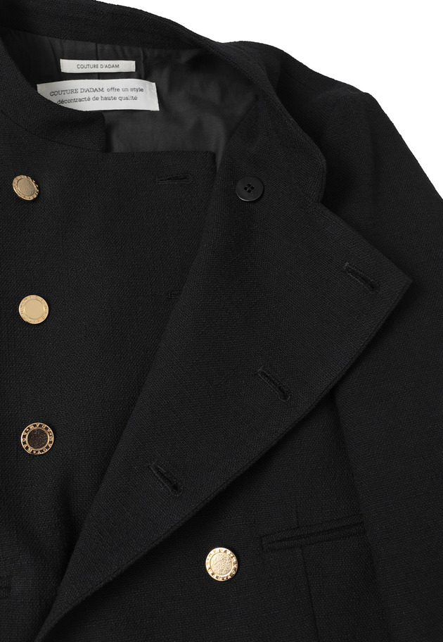 ＜COUTURE D'ADAM（クチュール ド アダム）＞スペンサージャケット 詳細画像 Black 11