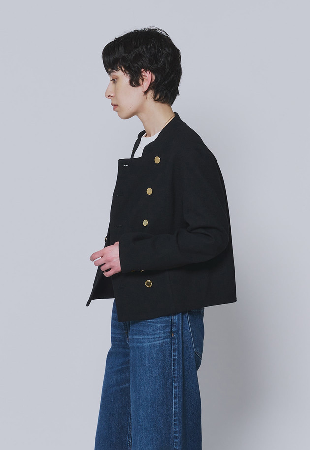 ＜COUTURE D'ADAM（クチュール ド アダム）＞スペンサージャケット 詳細画像 Black 2