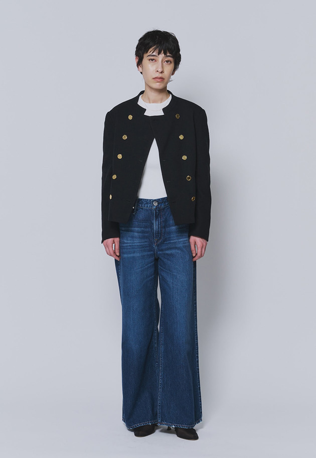 ＜COUTURE D'ADAM（クチュール ド アダム）＞スペンサージャケット 詳細画像 Black 3