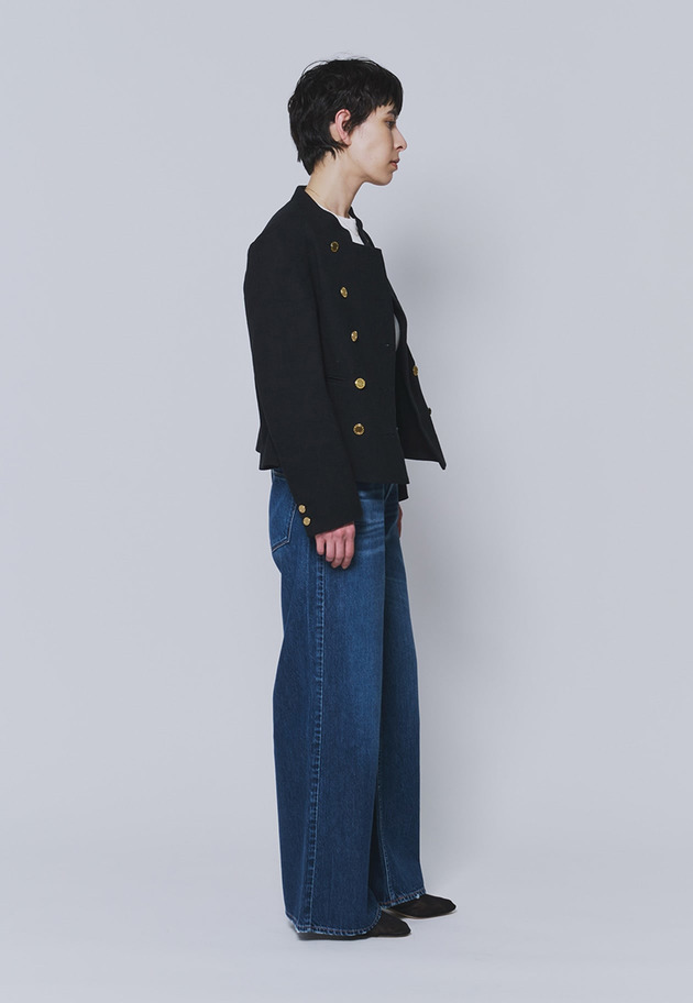 ＜COUTURE D'ADAM（クチュール ド アダム）＞スペンサージャケット 詳細画像 Black 4