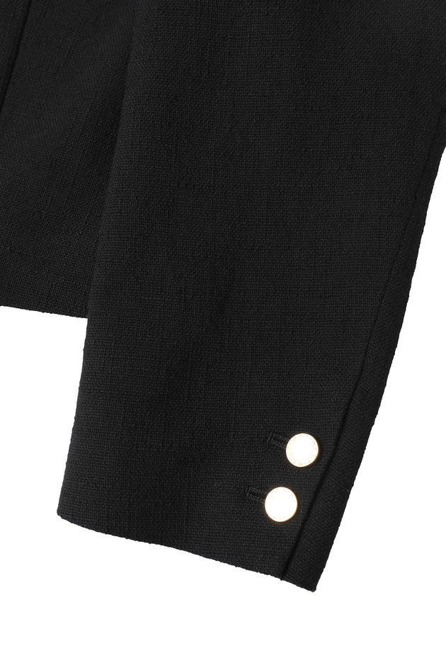 ＜COUTURE D'ADAM（クチュール ド アダム）＞スペンサージャケット 詳細画像 Black 8