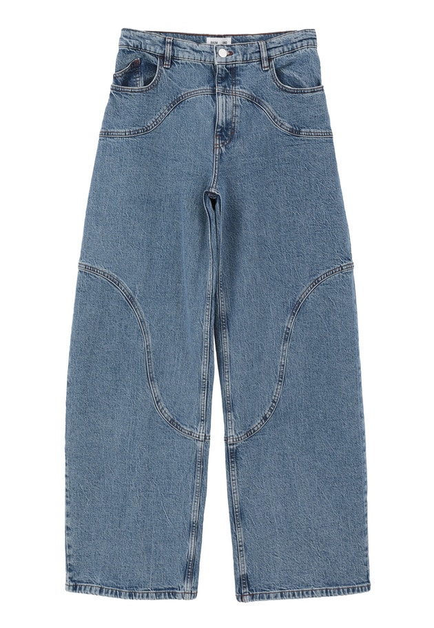 ＜BAUN UND PFERDGARTEN（バウムウンドヘルガーデン）＞デニムパンツ 詳細画像 Blue 1