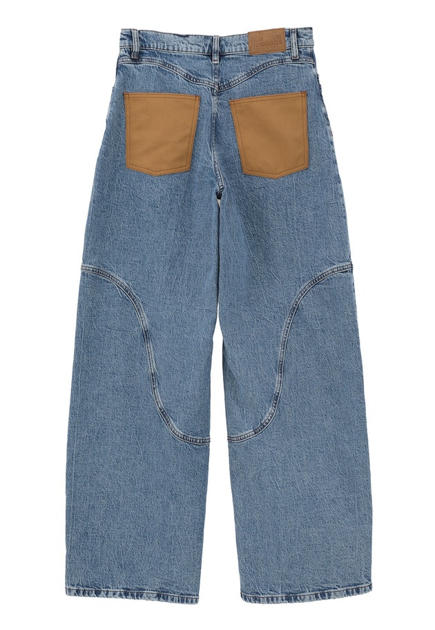 ＜BAUN UND PFERDGARTEN（バウムウンドヘルガーデン）＞デニムパンツ 詳細画像 Blue 2