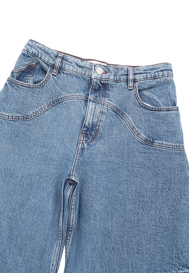 ＜BAUN UND PFERDGARTEN（バウムウンドヘルガーデン）＞デニムパンツ 詳細画像 Blue 3