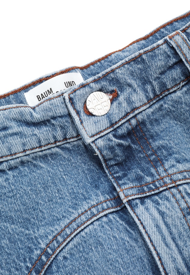＜BAUN UND PFERDGARTEN（バウムウンドヘルガーデン）＞デニムパンツ 詳細画像 Blue 6