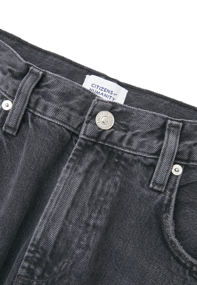 ＜CITIZENS OF HUMANITY（シチズンズ オブ ヒューマニティ）＞&ldquo;LINDZ&rdquo;イージーストレートデニムパンツ 詳細画像 Black 11