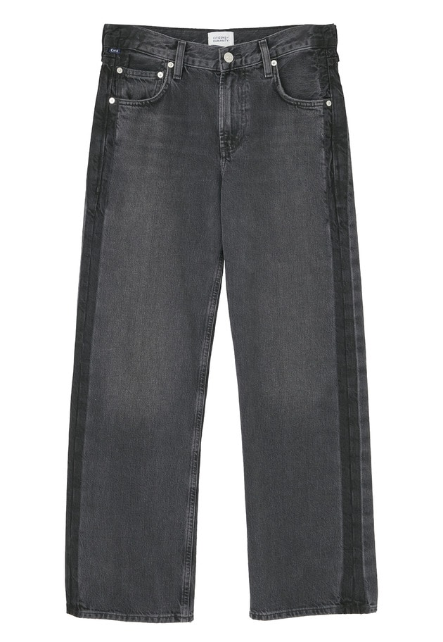 ＜CITIZENS OF HUMANITY（シチズンズ オブ ヒューマニティ）＞&ldquo;LINDZ&rdquo;イージーストレートデニムパンツ 詳細画像 Black 7