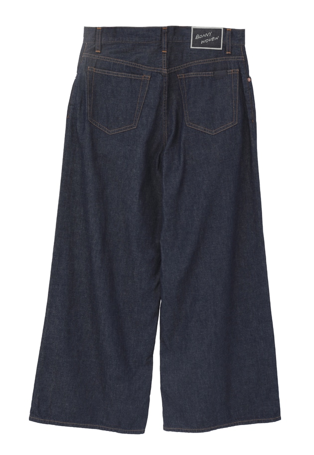 ＜BONNY WOVEN (ボニーウーブン)＞&ldquo;Light OZ Baggy &rdquo;デニムパンツ 詳細画像 Blue 12