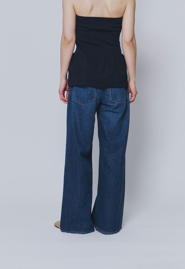 ＜BONNY WOVEN (ボニーウーブン)＞&ldquo;Light OZ Baggy &rdquo;デニムパンツ 詳細画像 Blue 3
