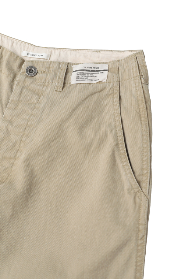 ＜COUTURE D'ADAM（クチュール ド アダム）＞&ldquo;Old Chino&rdquo;チノパンツ 詳細画像 Beige 15
