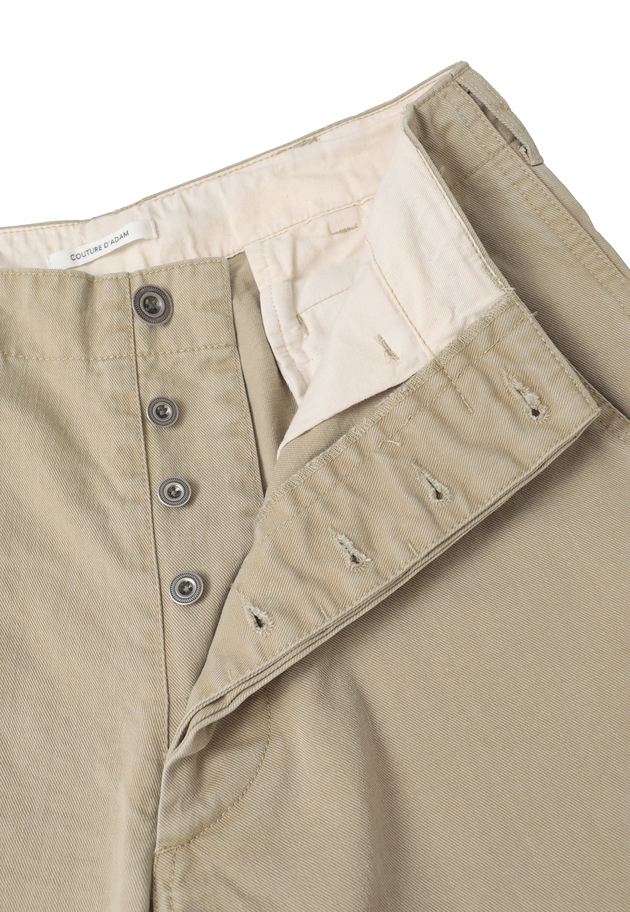 ＜COUTURE D'ADAM（クチュール ド アダム）＞&ldquo;Old Chino&rdquo;チノパンツ 詳細画像 Beige 16