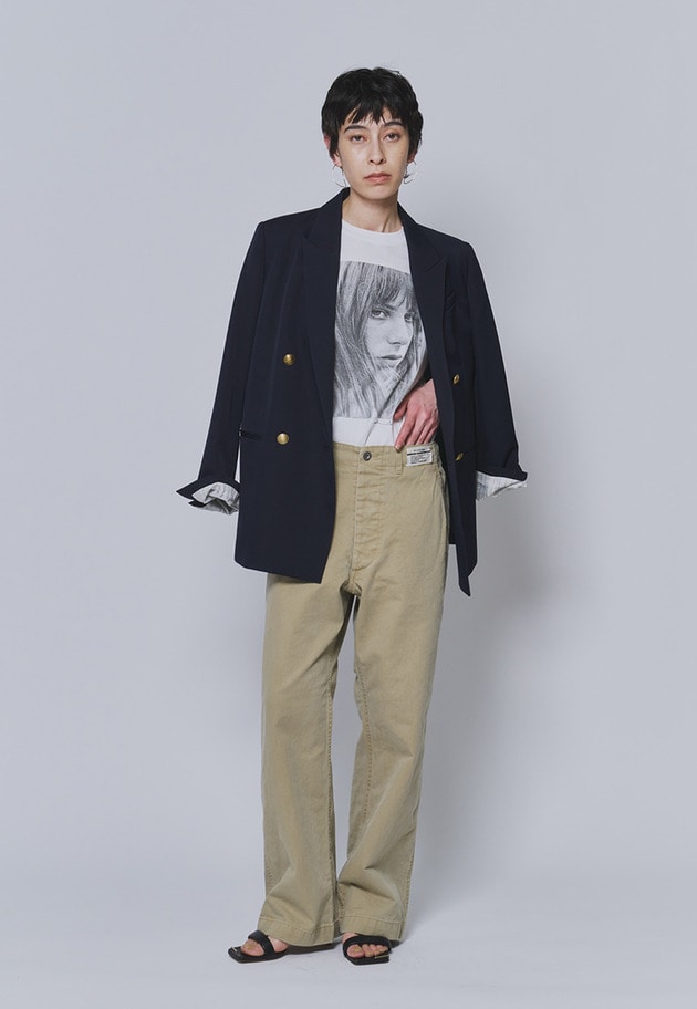 ＜COUTURE D'ADAM（クチュール ド アダム）＞&ldquo;Old Chino&rdquo;チノパンツ 詳細画像 Beige 2