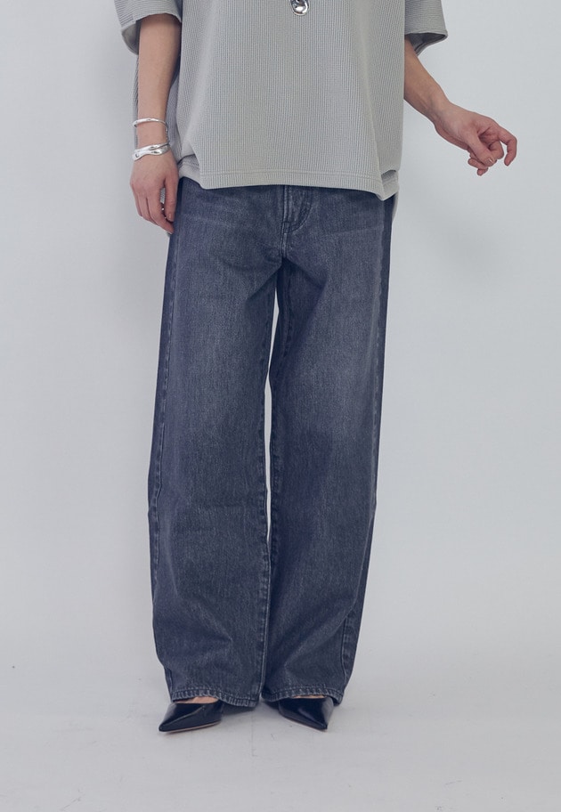 ＜NEEDBY heritage/ニードバイ ヘリテージ＞&ldquo;KOH&rdquo;別注デニムパンツ 詳細画像 Dark gray 2