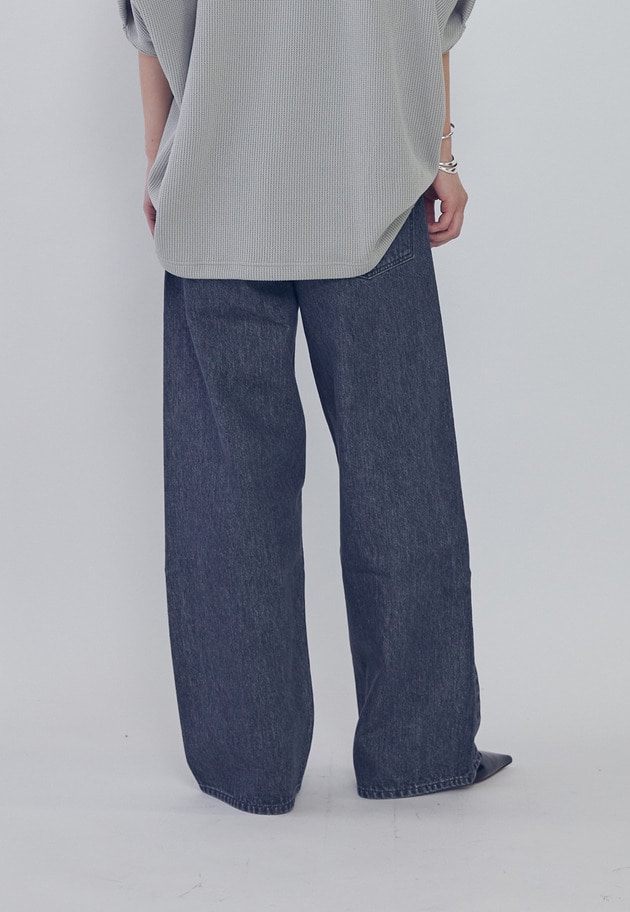 ＜NEEDBY heritage/ニードバイ ヘリテージ＞&ldquo;KOH&rdquo;別注デニムパンツ 詳細画像 Dark gray 3