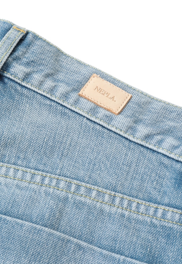 ＜NEPLA（ネプラ）＞ワイドフレアデニムパンツ 詳細画像 Other 6