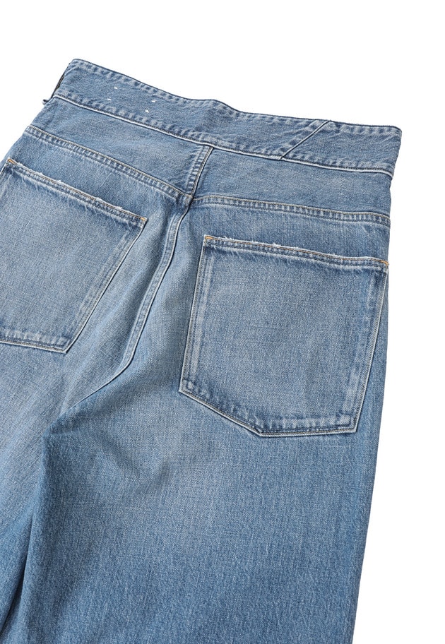 ＜upper hights / アッパーハイツ＞&ldquo;THE LIAM BELT&rdquo;デニムパンツ 詳細画像 Blue 12