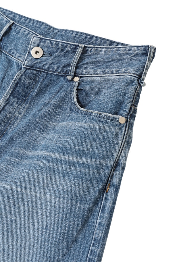 ＜upper hights / アッパーハイツ＞&ldquo;THE LIAM BELT&rdquo;デニムパンツ 詳細画像 Blue 13
