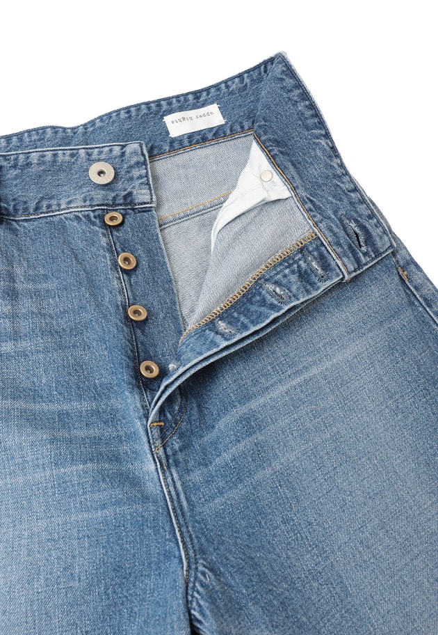 ＜upper hights / アッパーハイツ＞&ldquo;THE LIAM BELT&rdquo;デニムパンツ 詳細画像 Blue 14