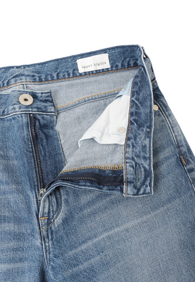 ＜upper hights / アッパーハイツ＞&ldquo;THE NIECE MID-RISE&rdquo;デニムパンツ 詳細画像 Blue 10