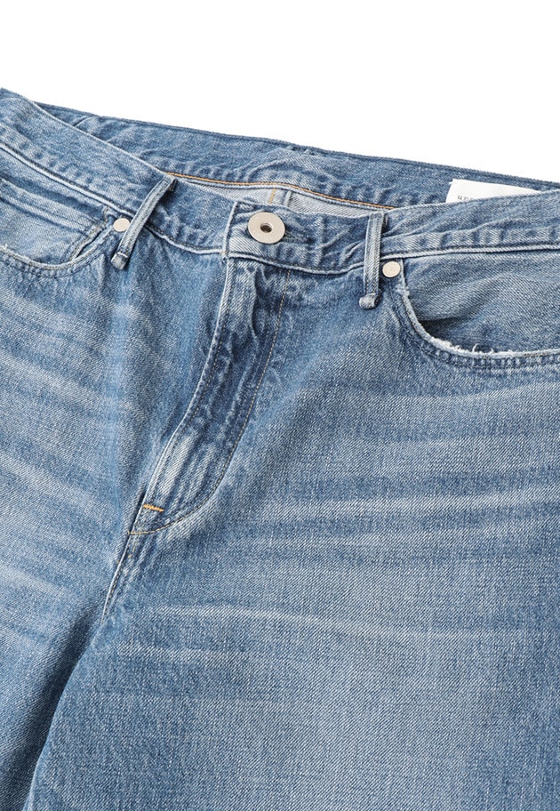 ＜upper hights / アッパーハイツ＞&ldquo;THE NIECE MID-RISE&rdquo;デニムパンツ 詳細画像 Blue 7