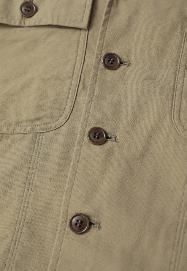 ＜COUTURE D'ADAM（クチュール ド アダム）＞&ldquo;Smiley Old OG107&rdquo;ユーティリティシャツ 詳細画像 Khaki 15