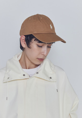 ＜POLO RALPH LAUREN（ポロ ラルフ ローレン）＞コットンチノクラシックスポーツキャップ