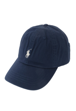 ＜POLO RALPH LAUREN（ポロ ラルフ ローレン）＞コットンチノクラシックスポーツキャップ