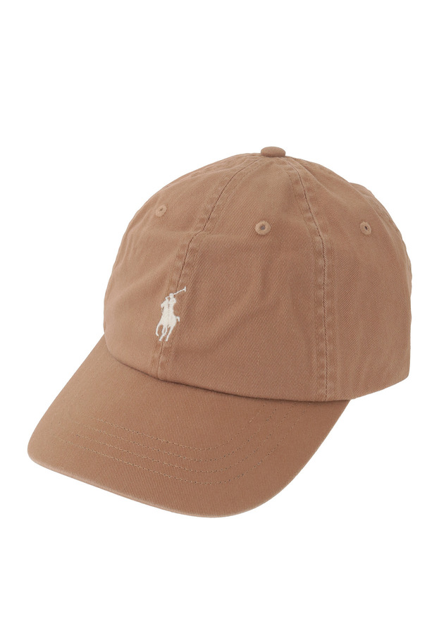 ＜POLO RALPH LAUREN（ポロ ラルフ ローレン）＞コットンチノクラシックスポーツキャップ 詳細画像 Beige 1